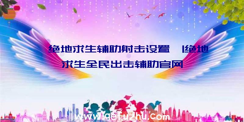 「绝地求生辅助射击设置」|绝地求生全民出击辅助官网
